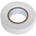 10x White PVC Insulation Tape - 19mm x 20m Self Extinguishing Electrical Wire Loops