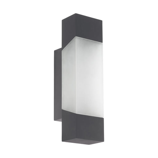 IP44 Outdoor Wall Light Anthracite Porch Accent Lamp 4.8W Built in LED Loops