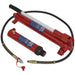 10 Tonne Push Ram with Hydraulic Pump & Hose Assembly - Automotive Body Repair Loops