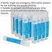 25 PACK Eye & Wound Washing Pods - 0.9% Sodium Chloride - 20ml Saline Solution Loops