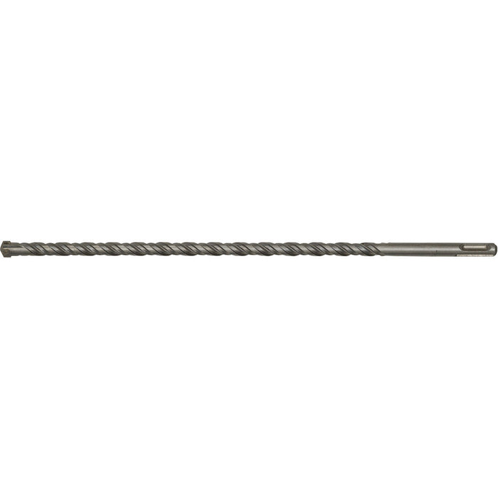 10 x 360mm SDS Plus Drill Bit - Fully Hardened & Ground - Smooth Drilling Loops