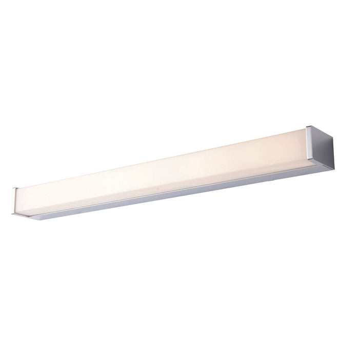 Bathroom Wall Light IP44 Chrome Plate & Opal Pc 12W LED Bulb Included Loops