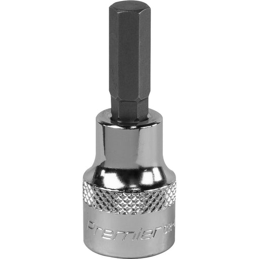 7mm Forged Hex Socket Bit - 3/8" Square Drive - Chrome Vanadium Wrench Socket Loops