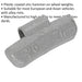 100 PACK 20g Hammer On Wheel Weights - Plastic Coated Zinc Alloy - Wheel Balance Loops