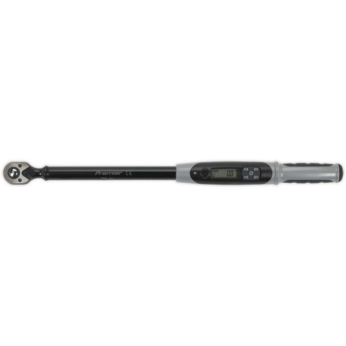 20 to 200Nm Digital Torque Wrench & Angle Function - 1/2" Square Drive PREMIUM Loops