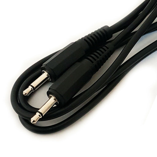 1.2m 3.5mm Mono Male to Plug Cable Lead AUX Mixer Audio Signal Speaker Jack Wire Loops