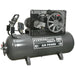 200 Litre Belt Drive Air Compressor - 3 Phase 5.5hp Motor - Triple Cylinder Pump Loops