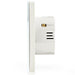 WiFi Light Switch & Bulb 2x 10W B22 Warm White Lamp & Double Wireless Wall Plate Loops