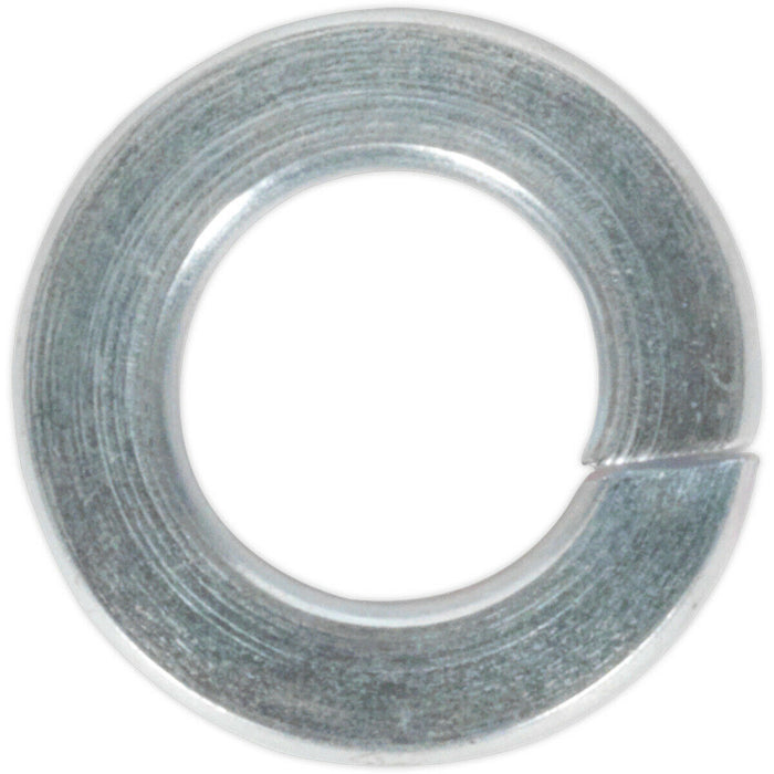 50 PACK Metric Spring Washer - M6 - DIN 127B - Zinc Plated Metal Spacer Loops