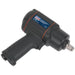 Heavy Duty Composite Air Impact Wrench - 1/2 Inch Sq Drive - Handle Exhaust Loops
