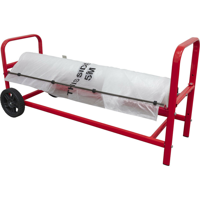 Polymask & Masking Paper Dispenser - Holds 1 x 900mm Roll - 20kg Weight Limit Loops
