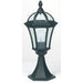 Outdoor Post Lantern Light Textured Black Vintage Garden Wall Porch Lamp LED Loops