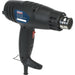 1600W Hot Air Gun - 2 Step Temperature Control - Vertical Stand - 3-Pin UK Plug Loops