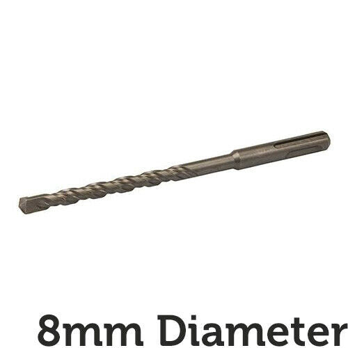PRO 8mm x 160mm SDS Plus Masonry Drill Bit Tungsten Carbide Cutting Head Tip Loops