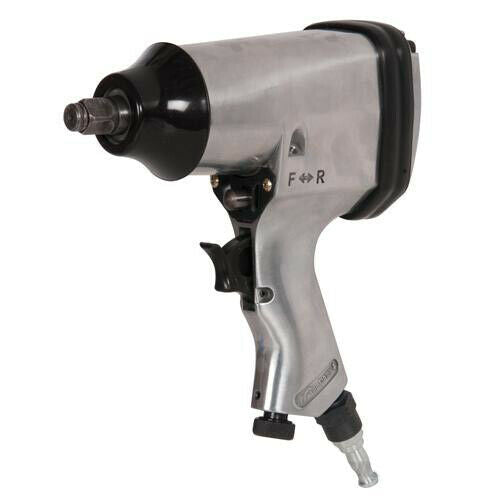 Air Impact Wrench 13mm (1/2" Inch) 312Nm Torque 1/4 Inch Quick Connector In Loops