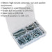 150 Piece Setscrew Nut & Washer Assortment - High Tensile Steel - M10 Metric Loops