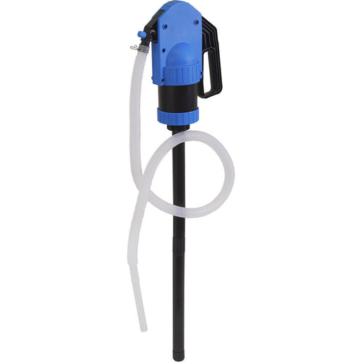 Lever Action AdBlue Pump - 1.6m Delivery Hose - 500ml Per Stroke - Viton Seals Loops