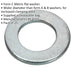 25 PACK Form C Flat Washer - M24 x 50mm - BS 4320 - Metric - Metal Spacer Loops