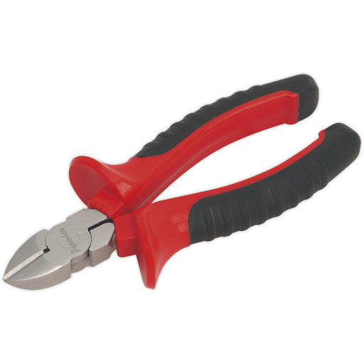 160mm Side Cutter Pliers - Hardened 18mm Cutting Jaws - Drop Forged Steel Loops