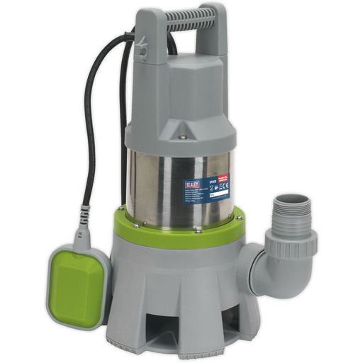 High Flow Submersible Dirty Water Pump - 417L/Min - Automatic Cut-Out - 230V Loops