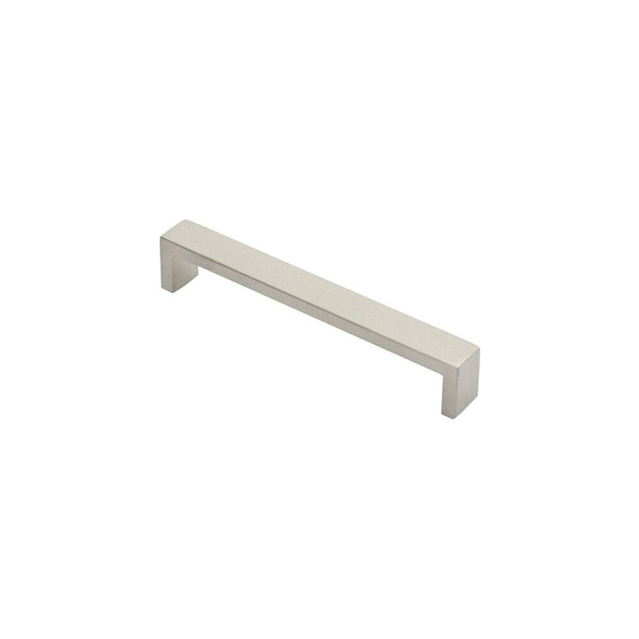 Rectangular D Bar Pull Handle 168 x 20mm 160mm Fixing Centres Stainless Steel Loops