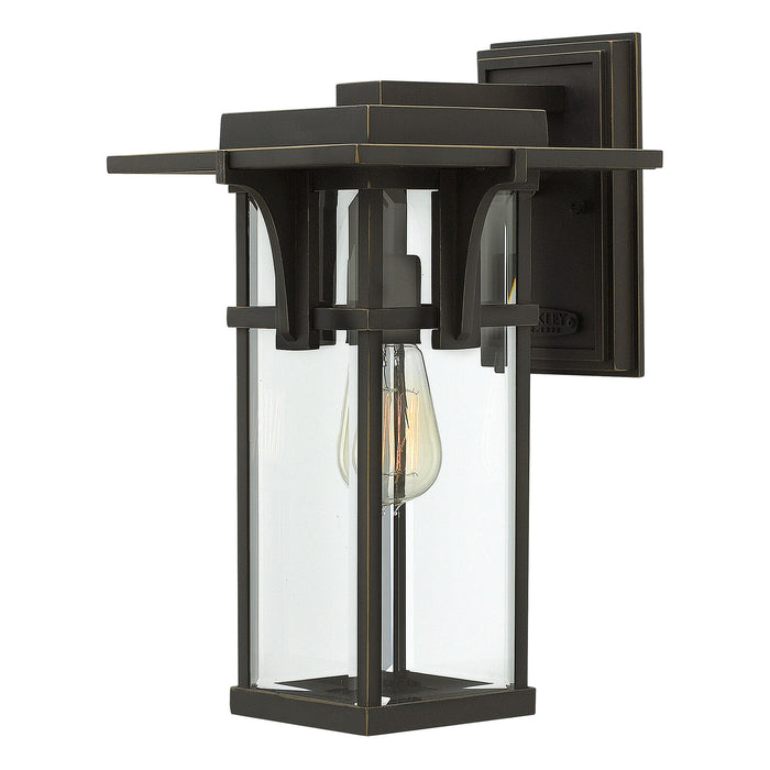 Outdoor IP44 Wall Light Oil Rubbed Bronze LED E27 100W d01363 Loops