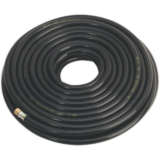 Heavy Duty Air Hose with 1/4 Inch BSP Unions - 30 Metre Length - 8mm Bore Loops