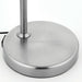 Adjustable Neck Desk Lamp Satin Nickel Industrial Metal Shade Table Work Light Loops