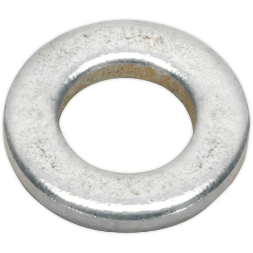 100 PACK Form A Flat Zinc Washer - M6 x 12mm - DIN 125 - Metric - Metal Spacer Loops