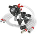 Air Powered Cooling System Filler - 1/4" BSP Inlet - Radiator Vacuum Tool Loops