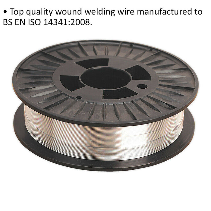 2kg Aluminium MIG Wire 5356 (NG6) - 0.8mm Diameter - Wound Welding Wire Reel Loops