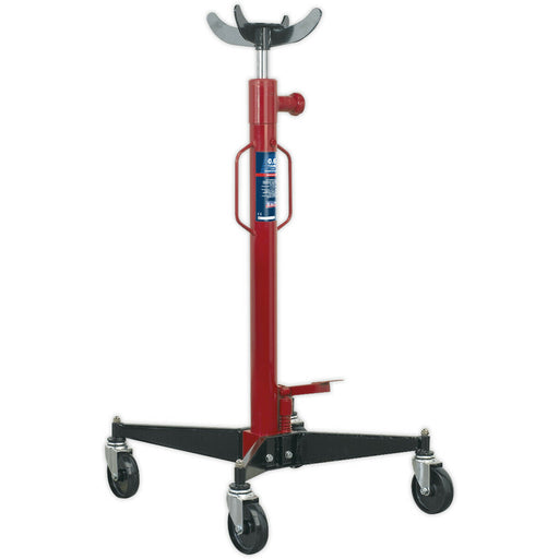 600kg Vertical Transmission Jack - 1985mm Max Height - 2-Way Hydraulic Unit Loops