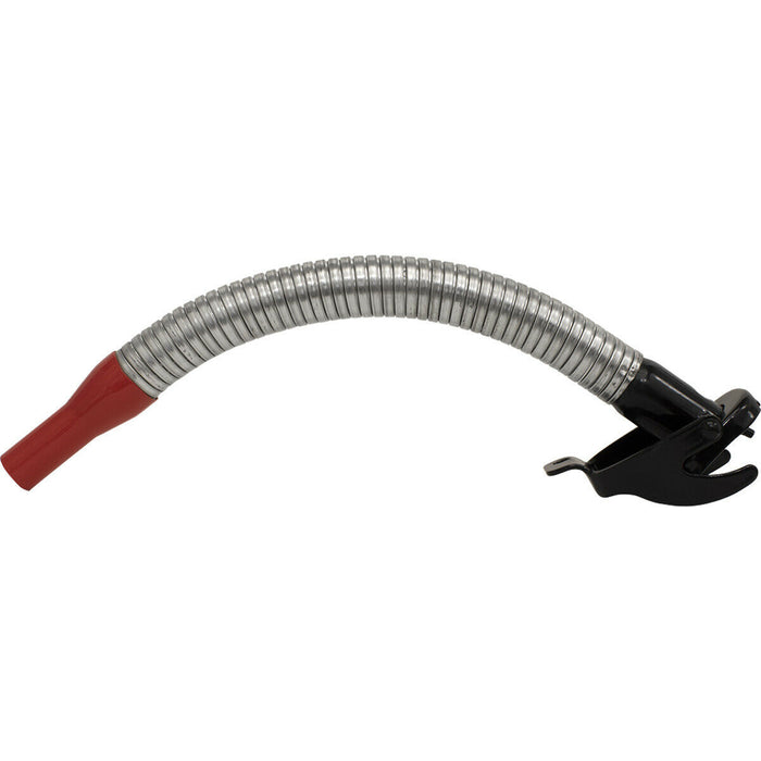 Detachable Flexible Pouring Spout - Suitable for Petrol Jerry Cans - Red Loops