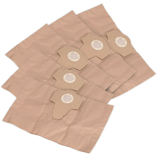 5 PACK Dust Collection Bags Suitable For ys06003 1250W Wet & Dry Vacuum Cleaner Loops