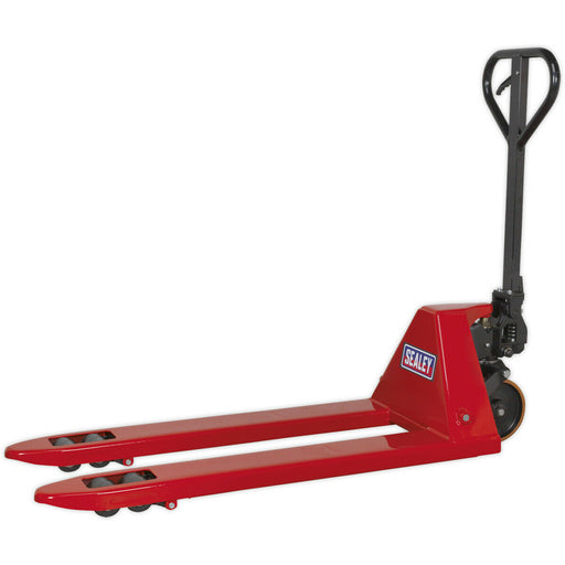 2200kg Heavy Duty Pallet Truck - 1150mm x 525mm Forks - 200mm Max Height Loops