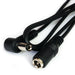 1m *5.5mm x 2.1mm* Right Angled DC Power Extension Cable Lead Plug to Socket Loops