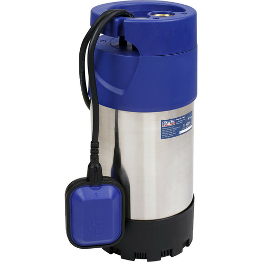 Submersible Stainless Steel Water Pump - 92L/Min - 40m Head - Automatic Cut-Out Loops