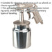 Quality Sandblasting Gun - 6mm Nozzle - Sand Chilled Iron & Glass Grit 90-120psi Loops