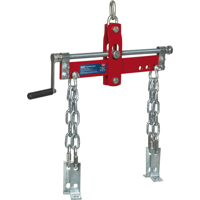 Load Sling Adjuster with Ball Bearings - 680kg Weight Limit - 340mm Sling Span Loops