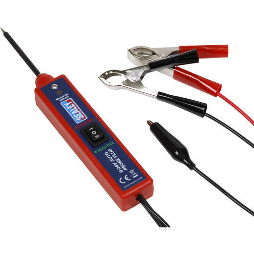 Automotive Test Probe - Continuity & Polarity Test Tool - Integrated Work Light Loops