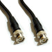 0.15m Short Patch BNC CCTV Video Cable Lead Plug to Male Security Camera DVR Loops