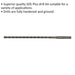 6 x 260mm SDS Plus Drill Bit - Fully Hardened & Ground - Smooth Drilling Loops