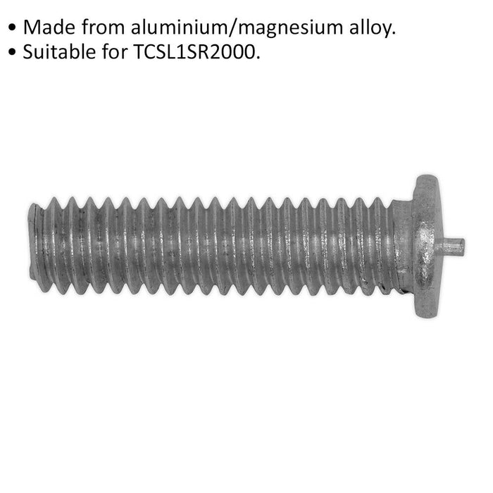 10 PACK - AL-MG Welding Studs - 5mm x 15mm - Aluminium Magnesium Alloy Loops