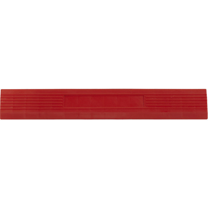 6 PACK Heavy Duty Floor Tile Edge - PP Plastic - 400 x 60mm - Male - Red Loops