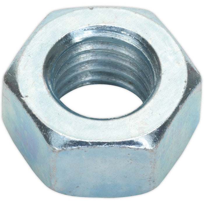 25 PACK - Steel Finished Hex Nut - M12 - 1.75mm Pitch - Manufactured to DIN 934 Loops