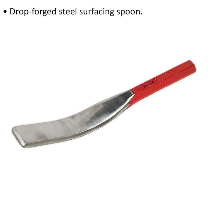 Drop Forged Steel Surfacing Spoon Replacement for ys03271 Panel Beating Set Loops