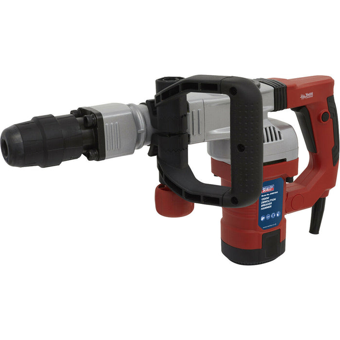 1300W SDS Max Demolition Breaker Hammer - Shock Absorbers - Variable Speed Loops