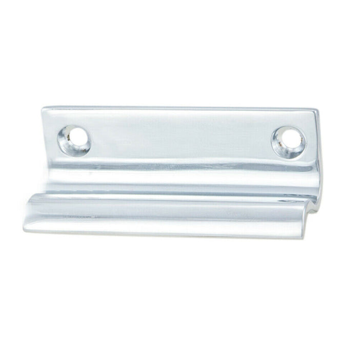 Sash Window Lift Handle 62 x 20mm 47mm Fixing Centres Polished Chrome Loops
