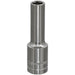 10mm Chrome Plated Deep Drive Socket - 1/2" Square Drive High Grade Carbon Steel Loops