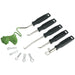 6 Piece Windscreen Installation Tool Kit - Composite Handles - Rubbered Screens Loops